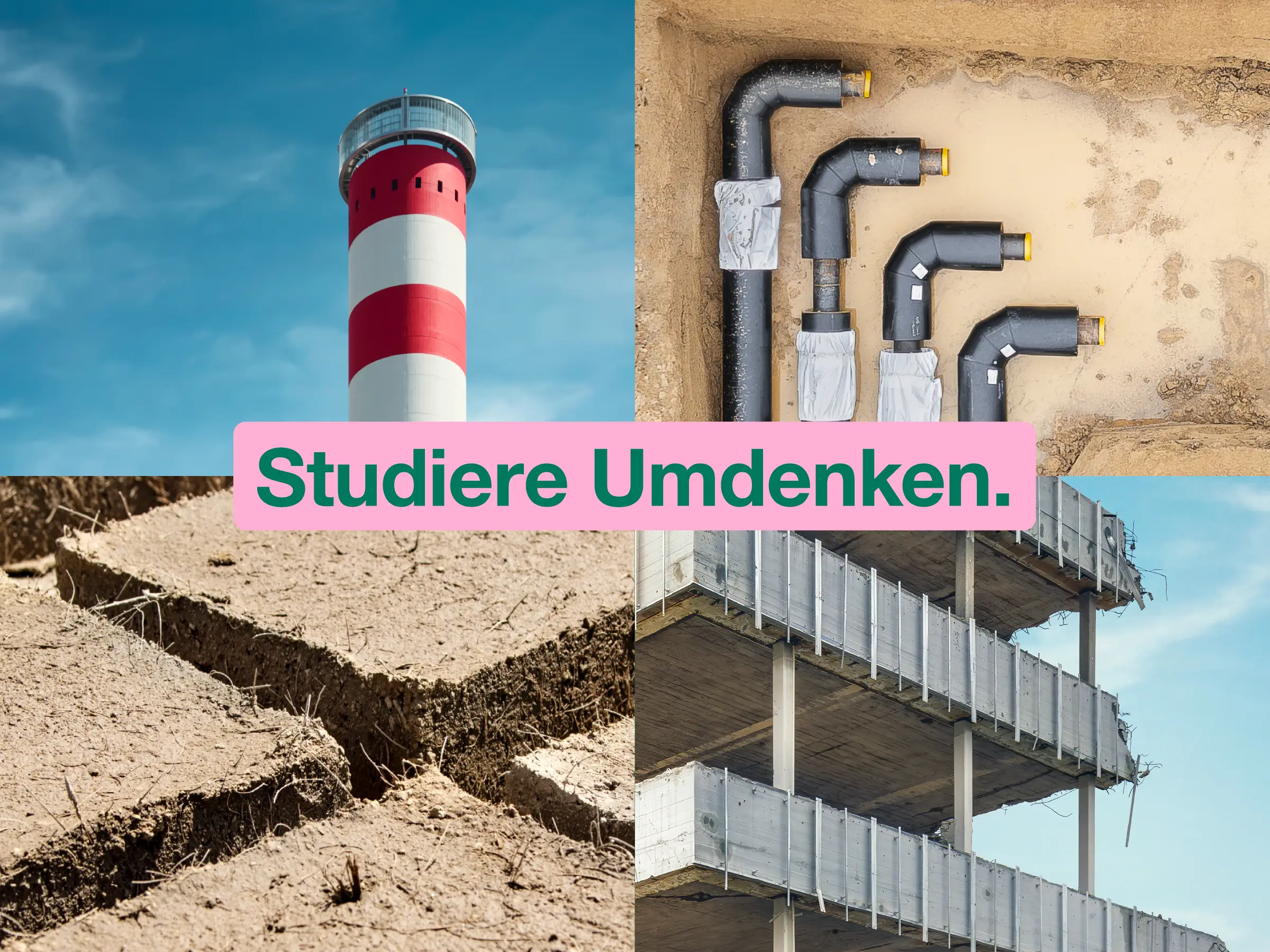 Studiere Umdenken.